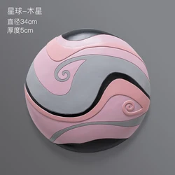 3D Outer Space Resin Planets sculpture wall art decor for Home decor