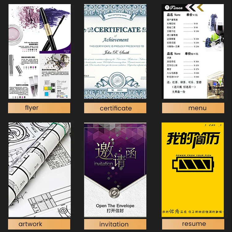 Wholesale High Glossy Photo PaperBy Sheet Inkjet Printing Photo Paper