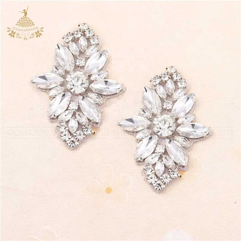 Маленькие кристаллы украшения для одежды аппликация стразами