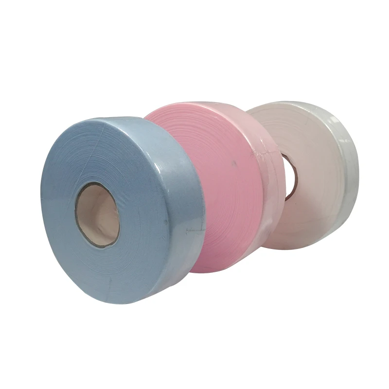 
Factory Custom Spunlace Nonwoven Depilatory Paper Waxing Strip Roll 