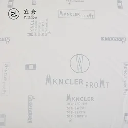 PG8013 release paper Coated high density pongee anti-wrinkle tear-resistant Down coat fabric