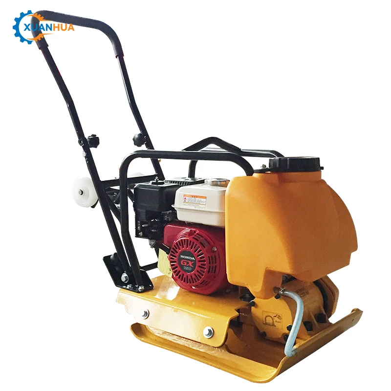 automatic vibratory soil road floor forward reverse plate compactor machine