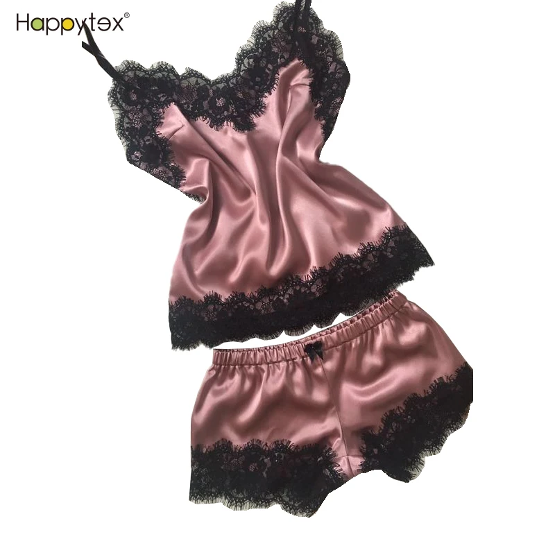 Luxury Custom Wholesale Silk Like Pajamas For Women Ladies Designers Sleepwear Plus Size Nightwear Satin Polyester Elegant Lace