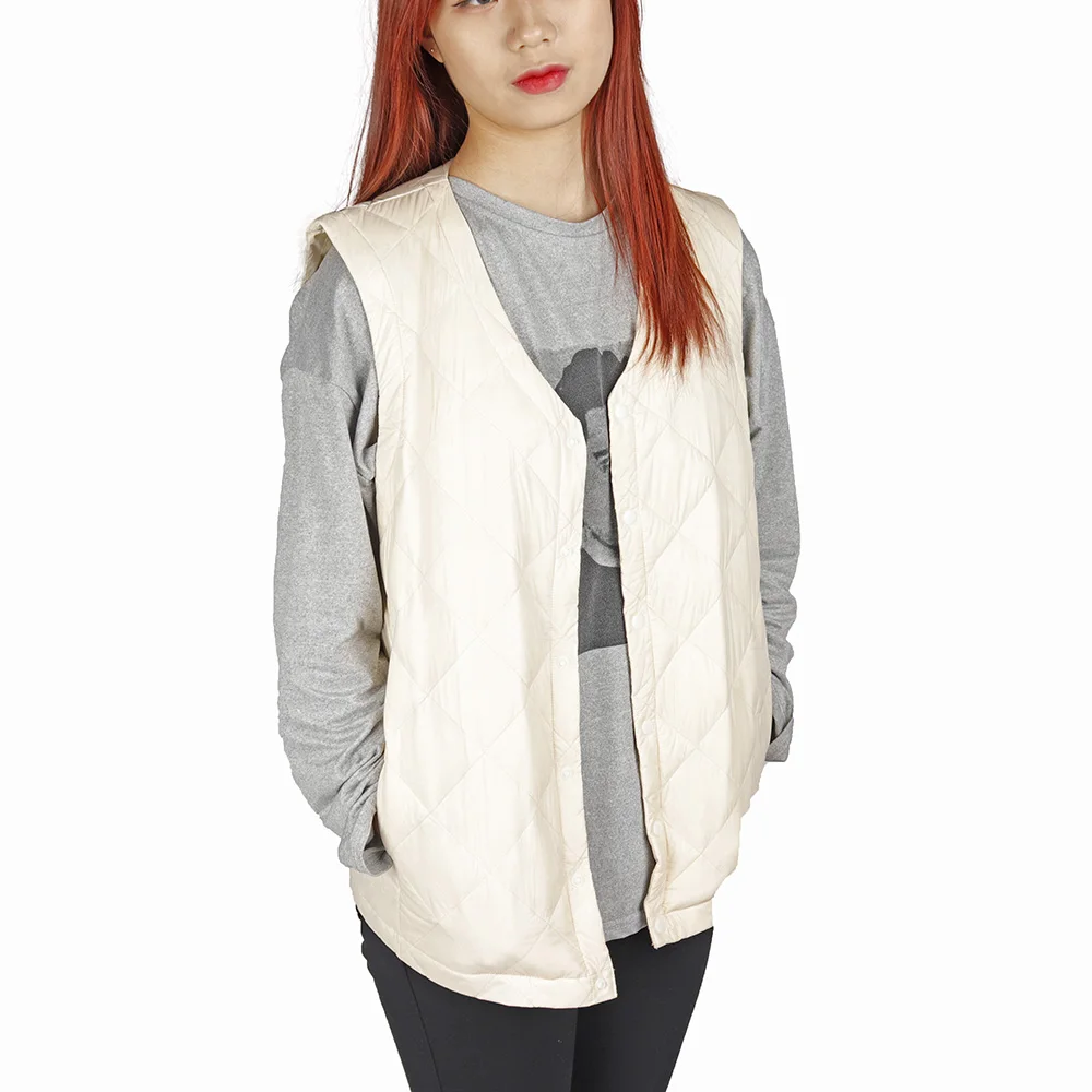 
Latest Design New 2021 Sleeveless Sports Wholesale Ladies Down Vests 