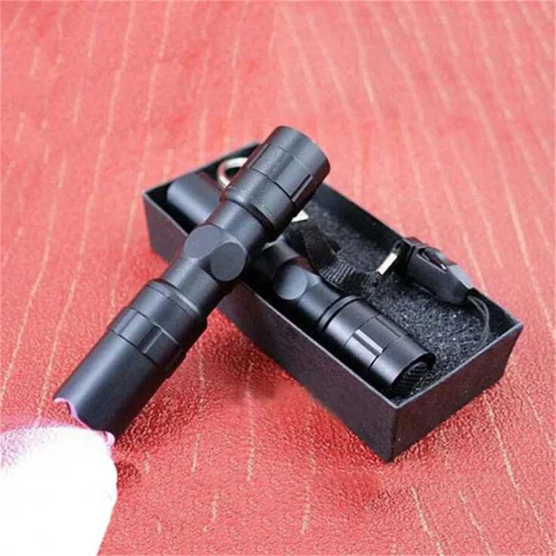 Portable Mini LED Flashlight Pocket Torch Waterproof for Outdoor Travel Lamp Penlight AA Battery Powerful Led