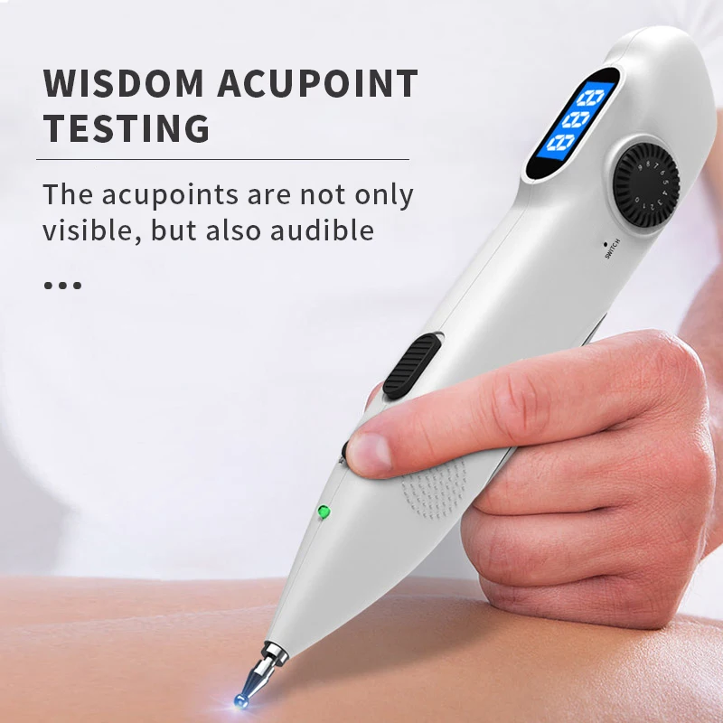 Chinese medical meridian health device digital therapy acupoint energy detector acupuncture point pen
