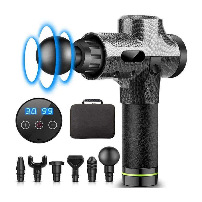 
2020 Newest 2500mAh Dropship Pro Athlete Fitness Vibration 30 Speeds Massage Gun 