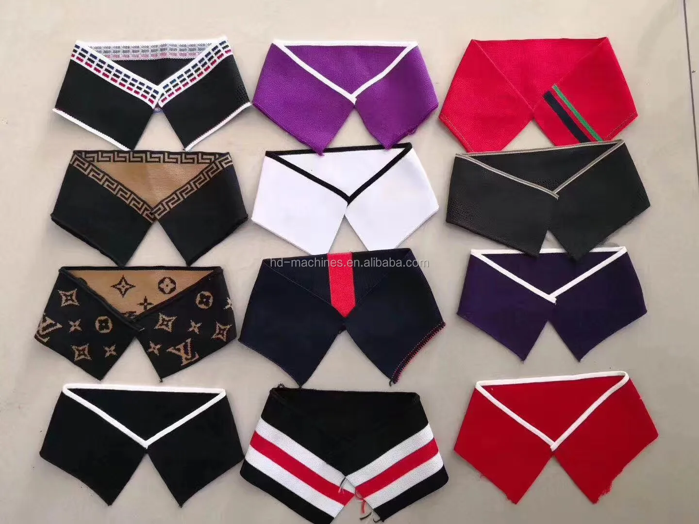 High Production Collars and Cuffs Flat Type Jacquard Knitting Machine same as KAUO HENG