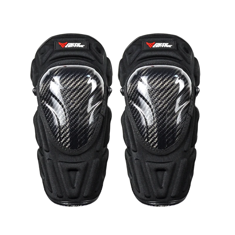 MOTOCENTRIC carbon cellulosic protective Motorcycle Riding Knee Pad