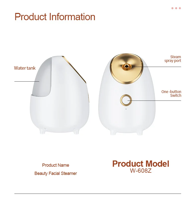 Trending Customizable Large Nozzle Big Mist Nano Hot Mist Facial Sprayer