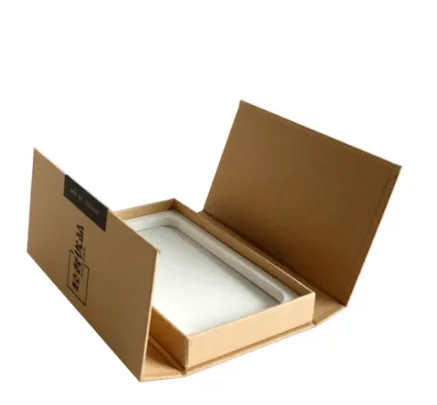 Ящик из крафт-бумаги 350 г, коричневая коробка, упаковочная коробка для мобильного телефона, упаковочная коробка