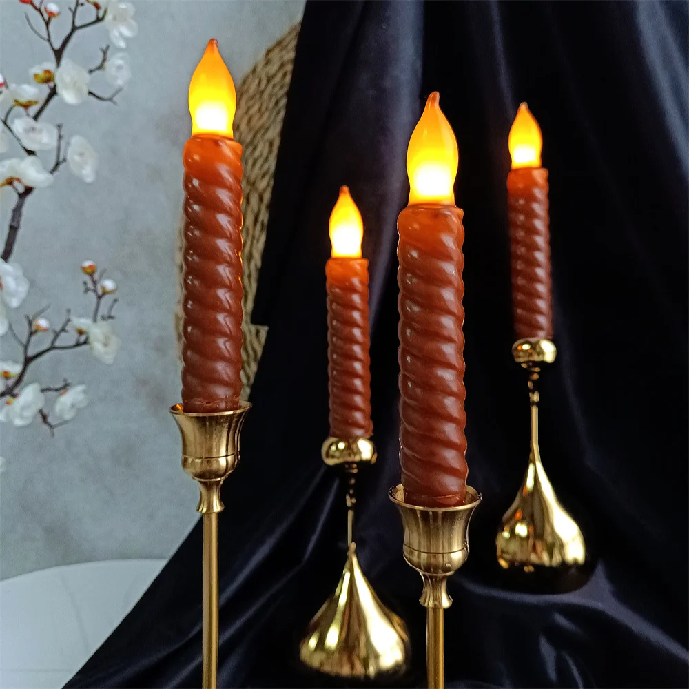 Спиральные свечи на батарейках