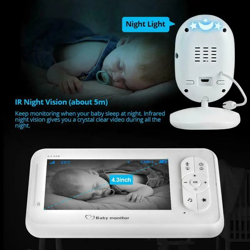 New Top Fashion HD 1080PWifi Security Anti-theft Applicable to Surveillance Baby Elderly Camera