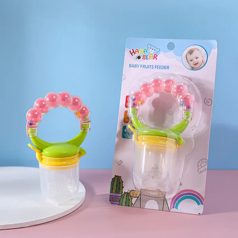 Baby Fresh Food Feeder Pacifier Feeder Pacifier Infant Fruit Teething Toy Silicone Pouches for Toddlers Kids