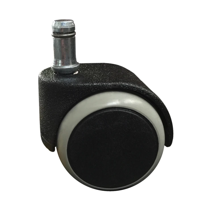 Made In Italy High Quality Vintage Black Universal Custom Rubber Office Chair Caster Furniture Swivel Castor Caster Wheels