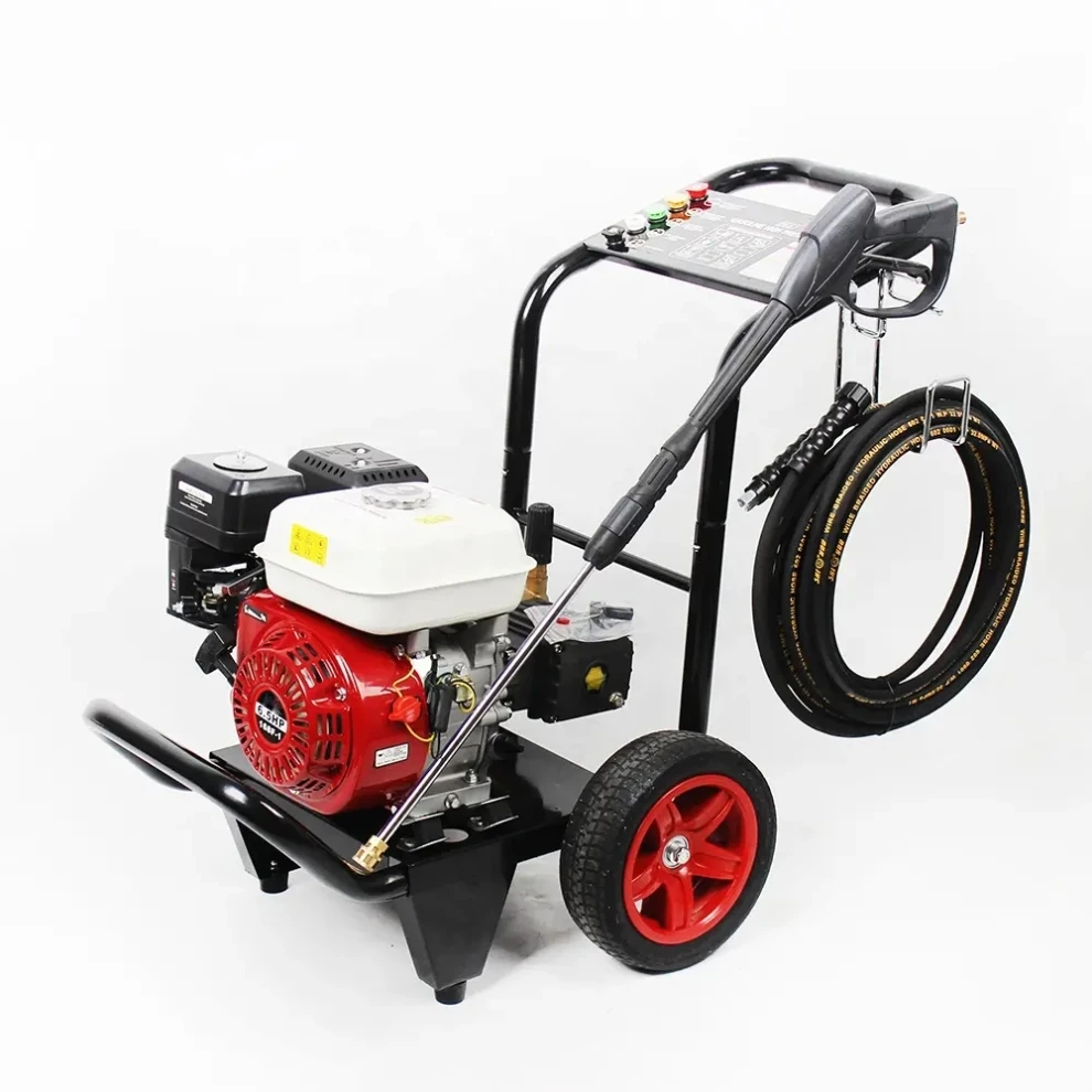 Gasoline-Powered 3000psi High Pressure Washer Portable Car Washing Machine for Commercial & Home Use
