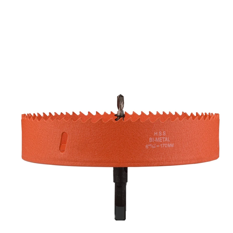 170mm Woodworking hole opener bimetallic M42 high-speed steel plastic wood perforation drill bit