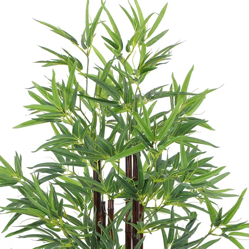 Nearly natural good quality 160cm high artificial mini bamboo tree bamboo plants for indoor decoration