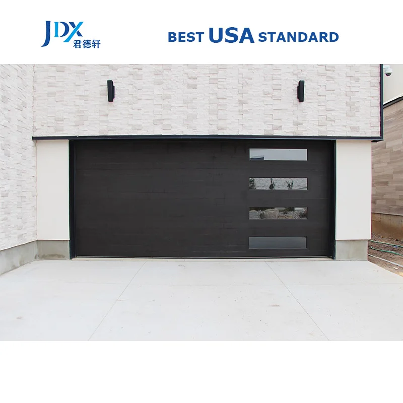 12 X 8 Single Panel Garage Door Composite Automatic Insulation Panel For Garage Door