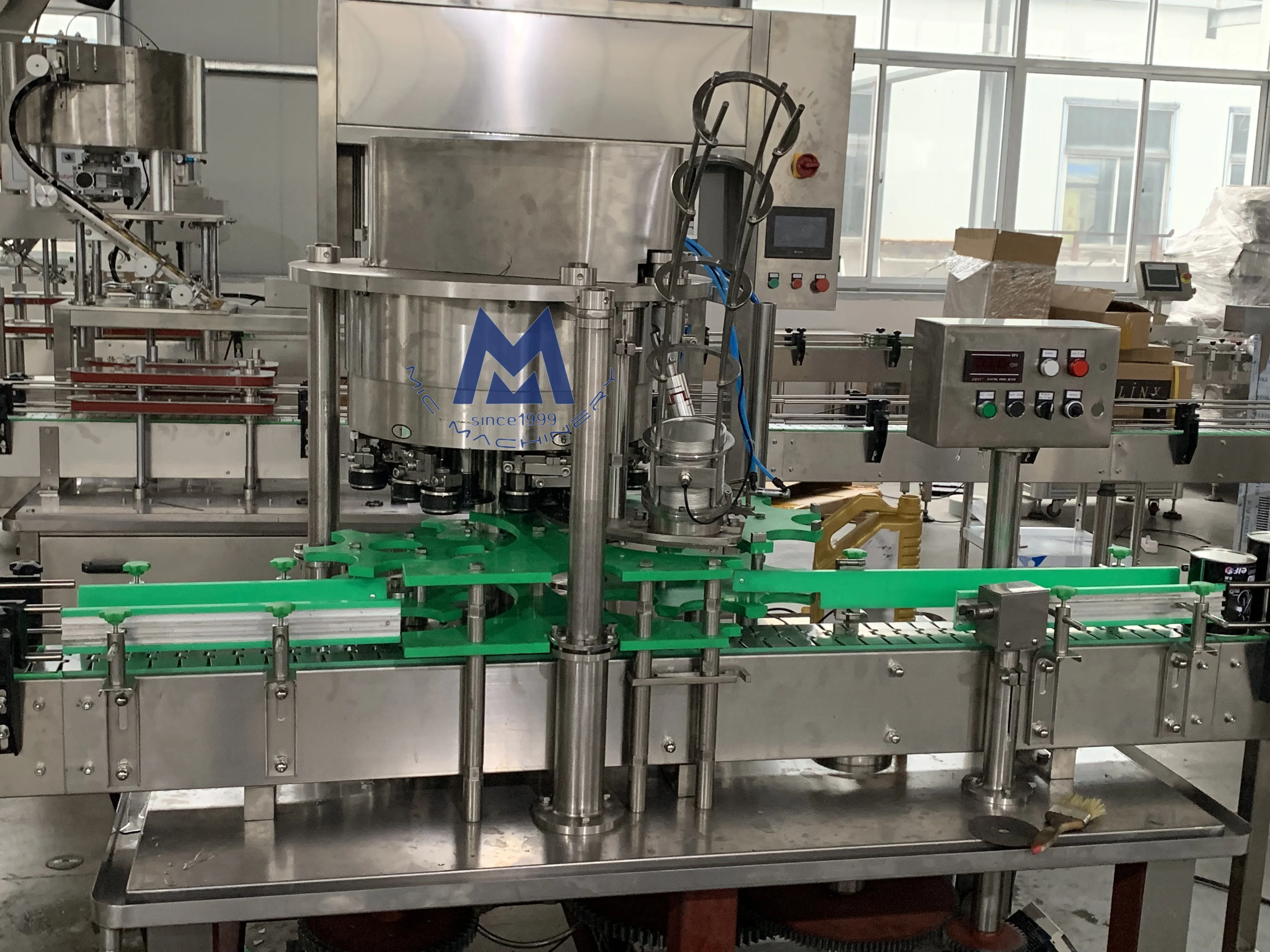 Автоматическое моторное масло с сервоприводом машина для розлива и