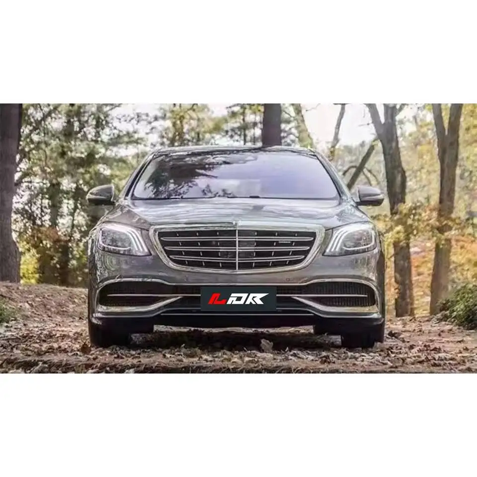 Передняя решетка радиатора, боковая юбка, фары, комплект кузова для Mercedes-benz S Class W221 06-12 To W222 Maybach, оптом