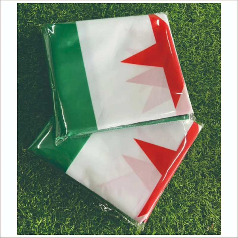 In stock Wholesale Red White Black Flags Polyester 3x5ft Syrian Arab Republic Flag