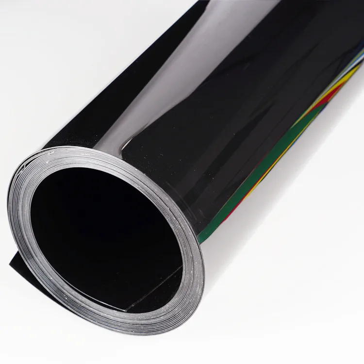 Glossy Black color PS polystyrene sheet for thermoforming