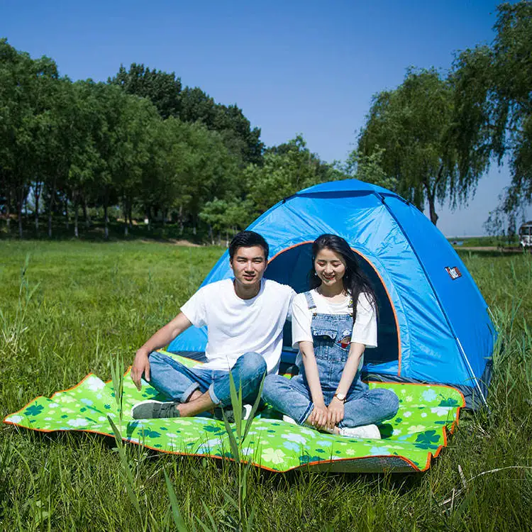 Custom Logo German European Style Fireproof Waterproof Beach Oxford Camping-Tent Pop Up Dome Fun House Camp Tent