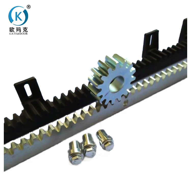 
Custom Carbon Steel Nylon Construction Hoist Gear Rack And Pinion 