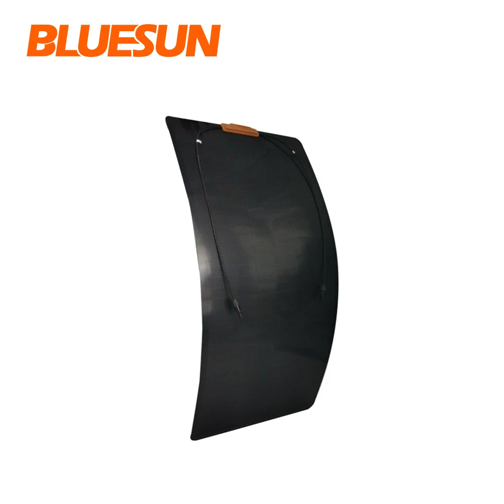 amorphous silicon thin film flexible solar panel kits battery with adhesive
