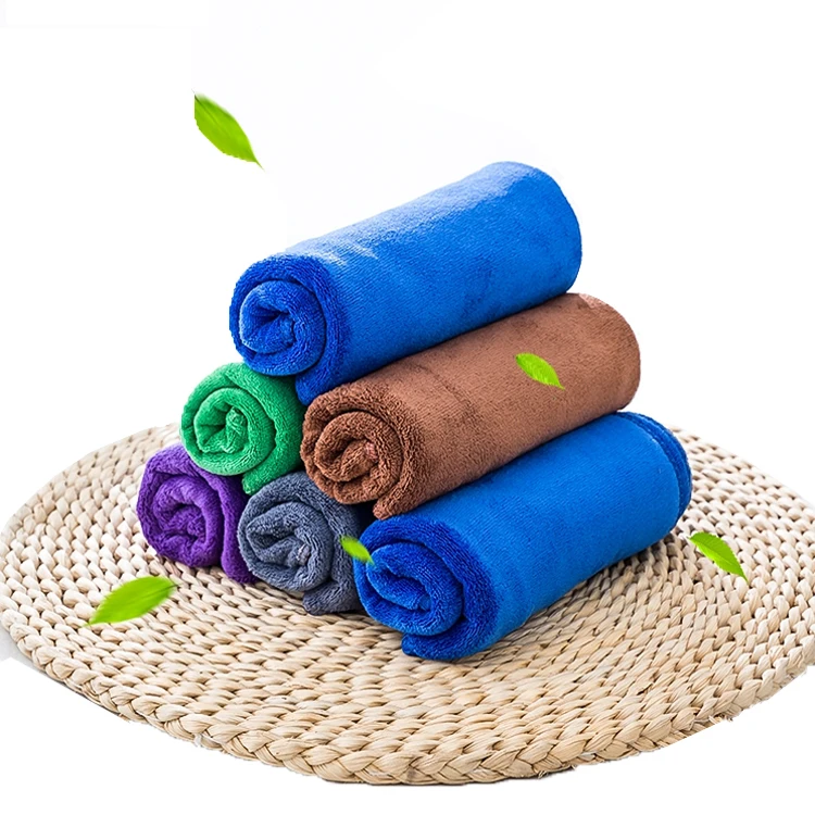 Topeco Microfiber Towels Multi Colors Multi Sizes For Cleansing Microfiber Towel 40x40 300gsm