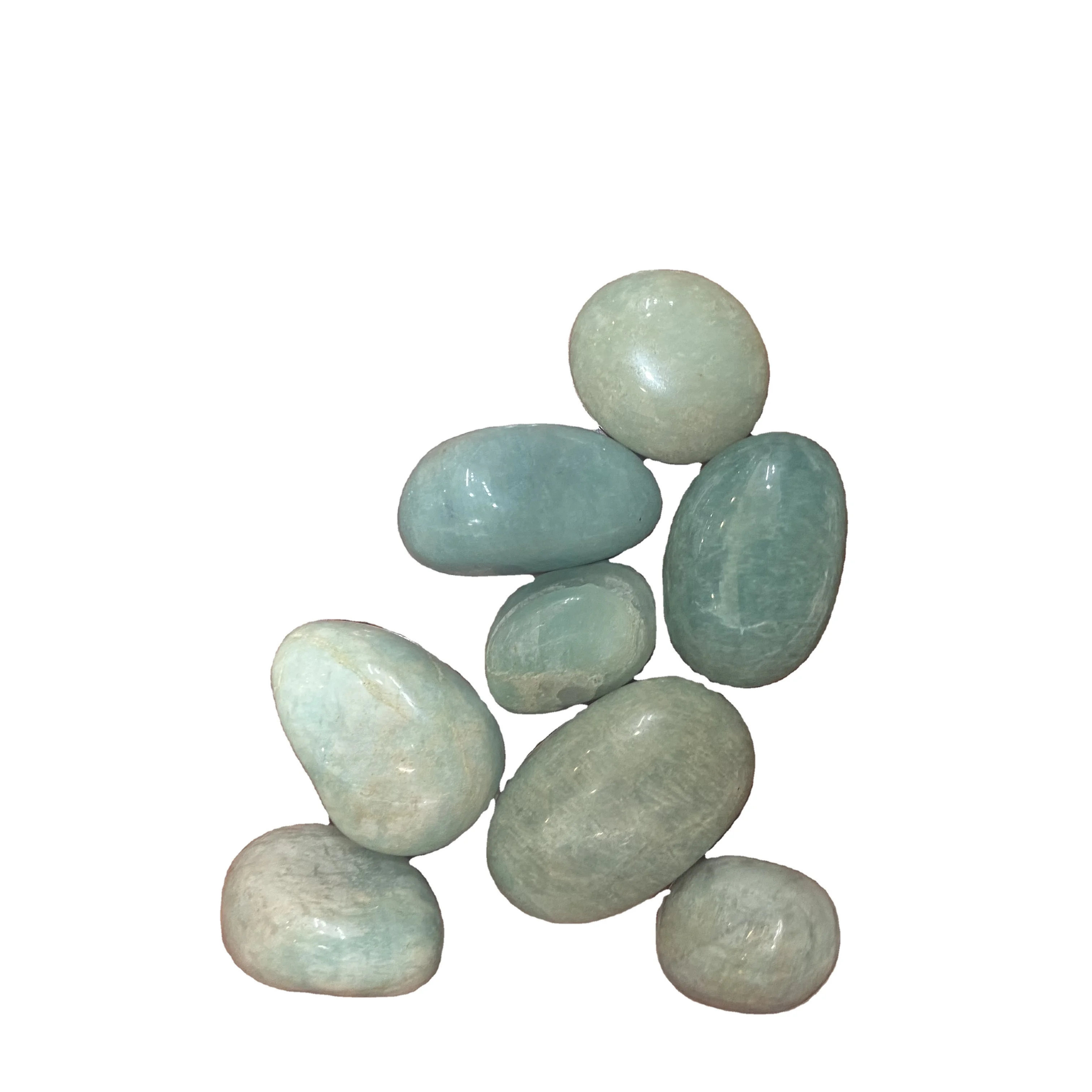 Wholesale High Quality Natural amazonTumbled Stones Reiki Healing tumbled stone