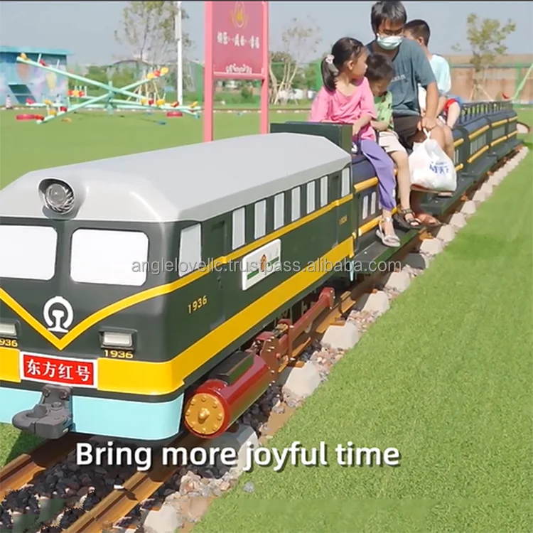 Amusement Track Train Manufacturers Commercial Electric Train Set For Adults