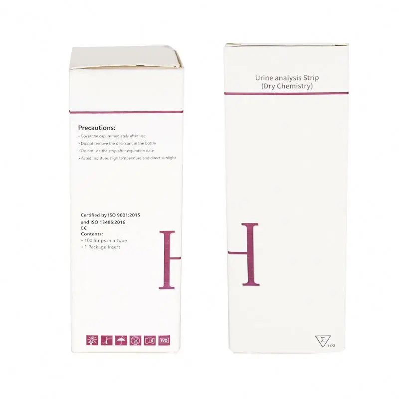 Urobilinogen Portable Handheld Medical microalbumin Glucose Clinica urine reagent keto test strips price