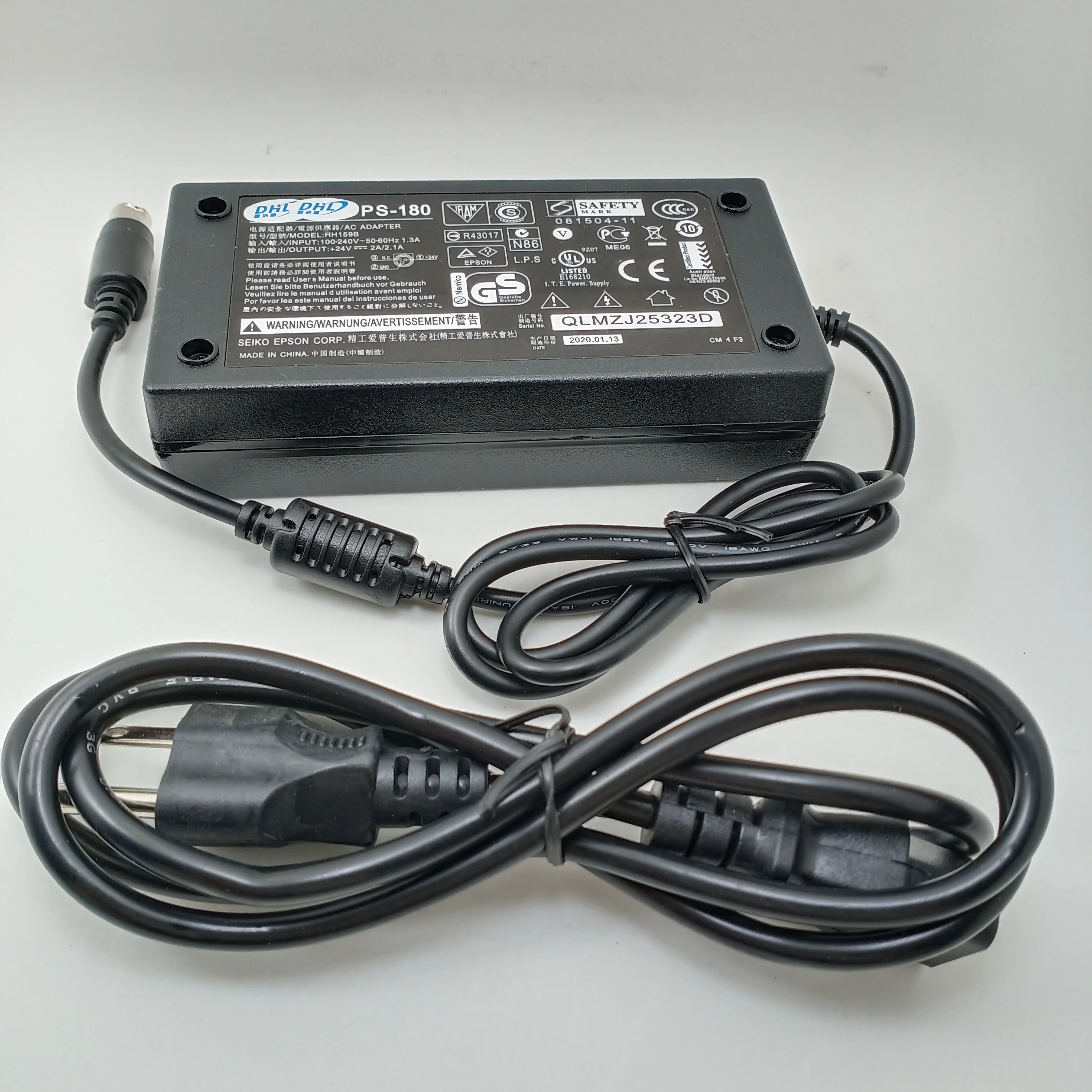 Оригинальный Новый адаптер питания зарядное устройство совместимое с Epson TMU950 TMU220