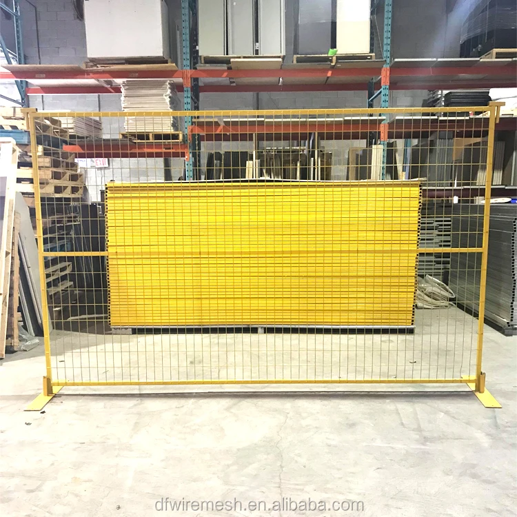Factory Price Canada Standard Temporary Hoarding Fence For Sale