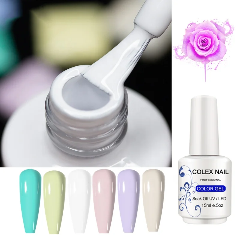 Best Sale Nail Art Factory Supplies Oem Logo Free Sample 80 Color Gel Lacquer Varnish Enamel Wholesale  Uv Nail Gel Polish