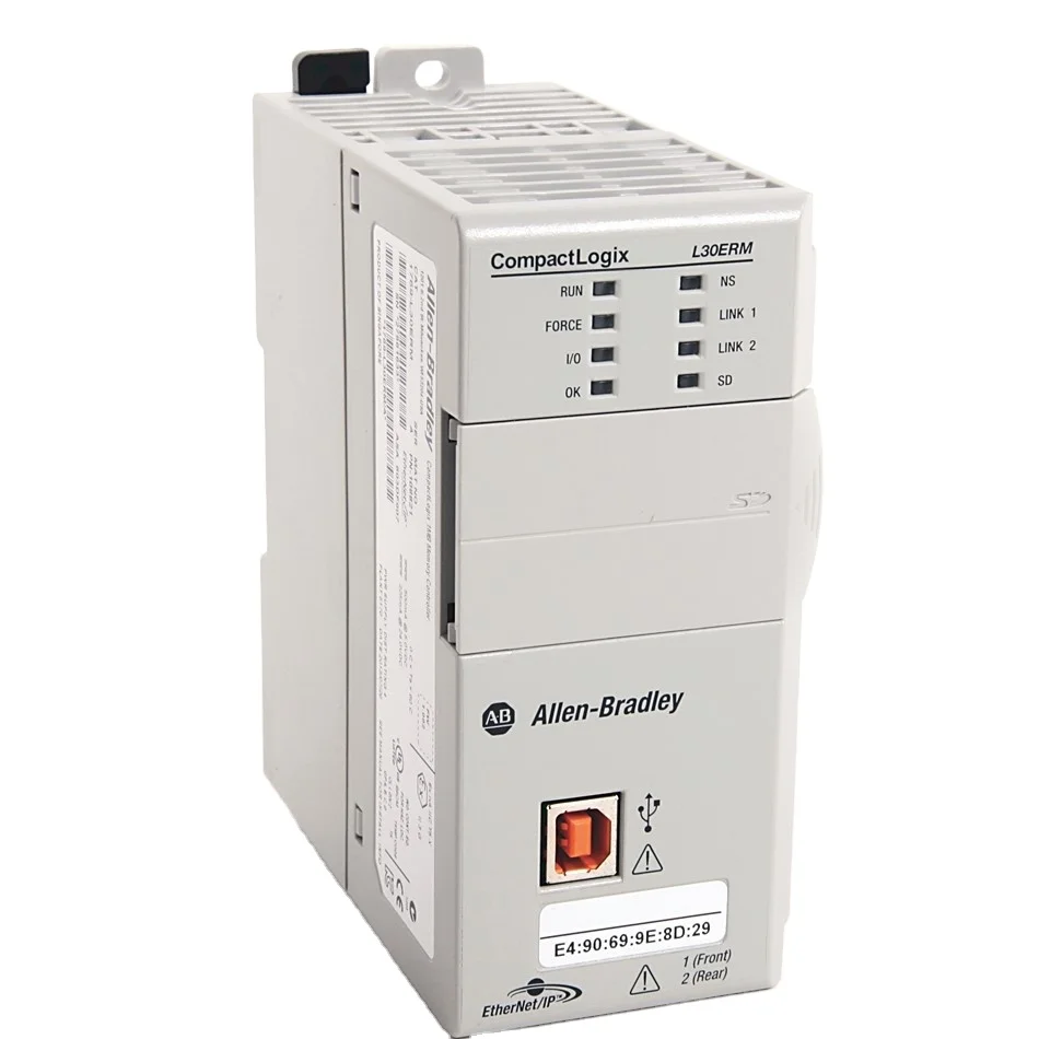 High Quality AB 1769-L33ER CompactLogix 2 MB ENet Controller PLC Controller 1769-L33ER in stock