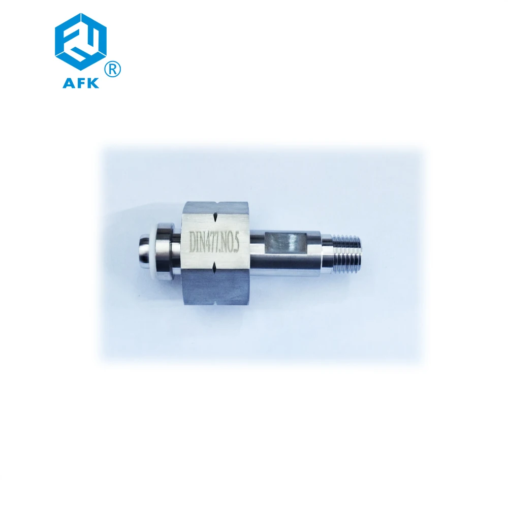 AFKLOK Stainless Steel Cylinder Coupling DIN477.NO1 NO5 NO6 NO8 NO9 NO10 1/4in Male NPT