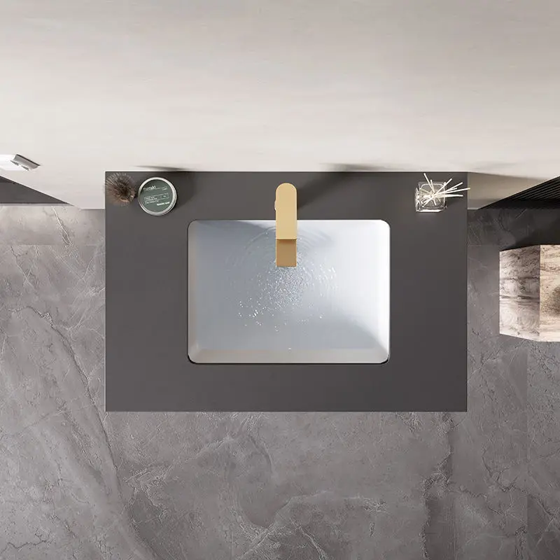 Luxury Floating Bathroom Vanity Supplier Mirror Cabinet Modern Wall Mounted Bathroom Vanity Set