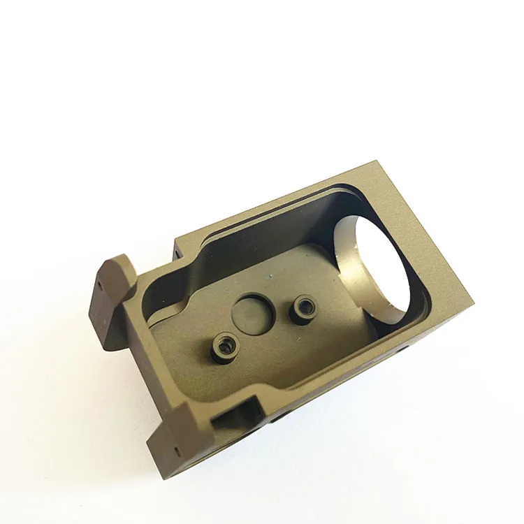 Sand alumina alloy 7075 instrument accessories customization 5-axis CNC machining for medical equipment