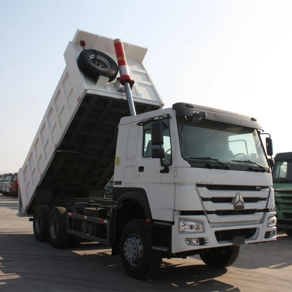 336hp 3.8m wheelbase 6x4 HW76 cab 30-40tons sinotruk HOWO dump truck for sales