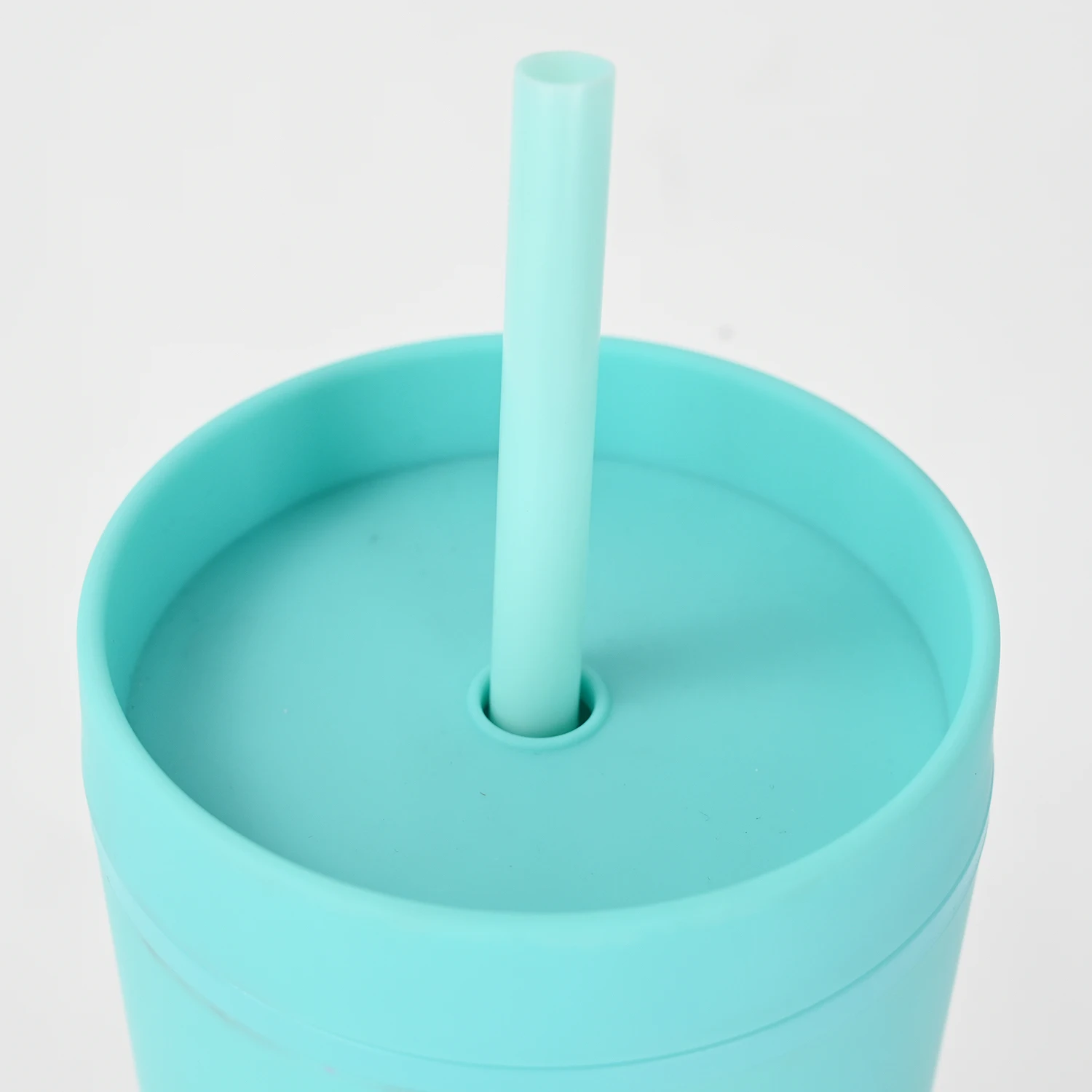 wholesale double walled stainless steel insulated weighted sippy cup with straw for camping drink bottle