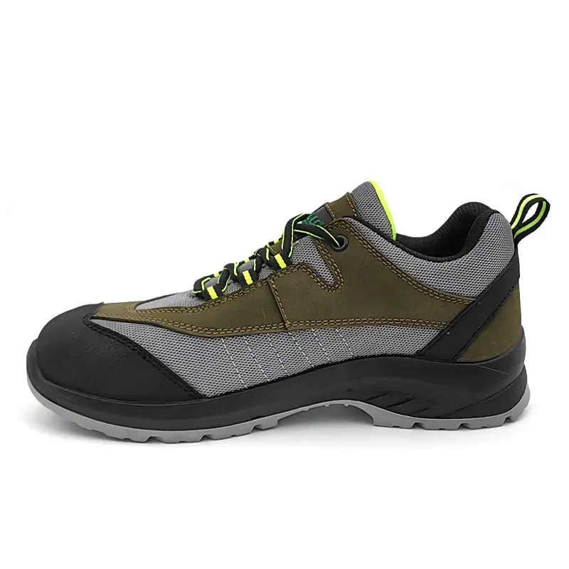 safety shoe composite toe Waterproof Genuine leather Upper low cut   casual work shoes Puncture resistant PU sole