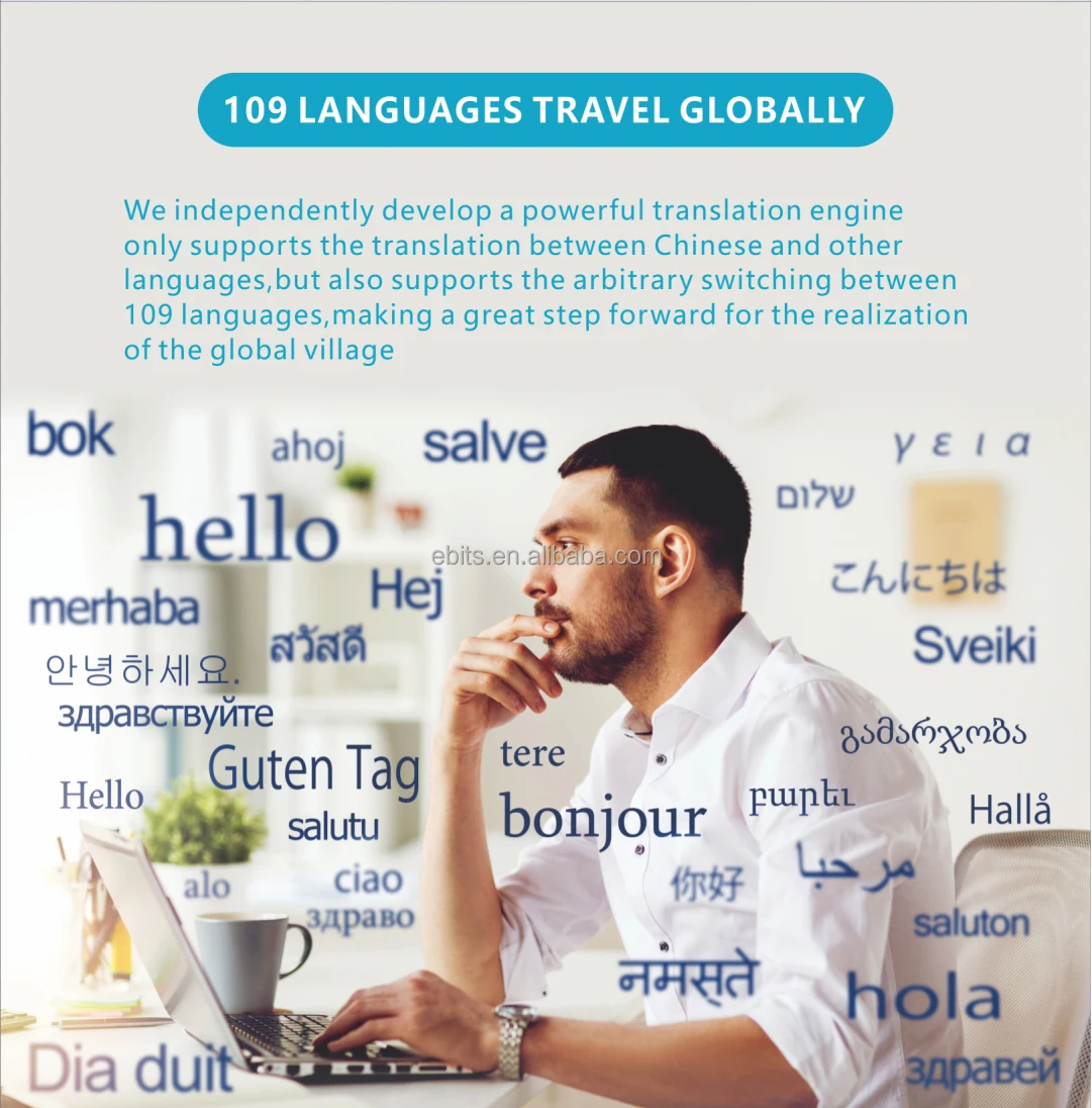 Openai translator machine language Wifi Smart Translator 4G Touch Function ai translator