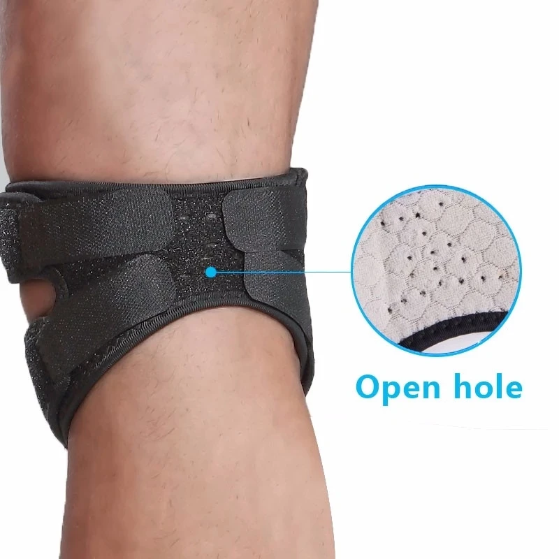 Adjustable Neoprene Double Patella High Quality Protection Knee Support Double Patella Knee Strap