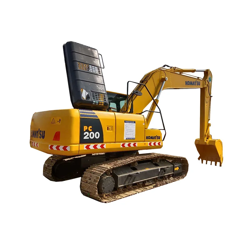 90% New Komatsu Excavators PC200-8 200-6 200-7 200-8K 200-N1 200-MO Chinese Used Machinery