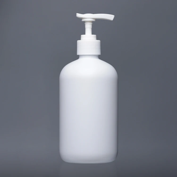 500ml Recycling White Empty Plastic PE Lotion Pink Personalized Shampoo Bottles Packing Travel Pack Shampoo