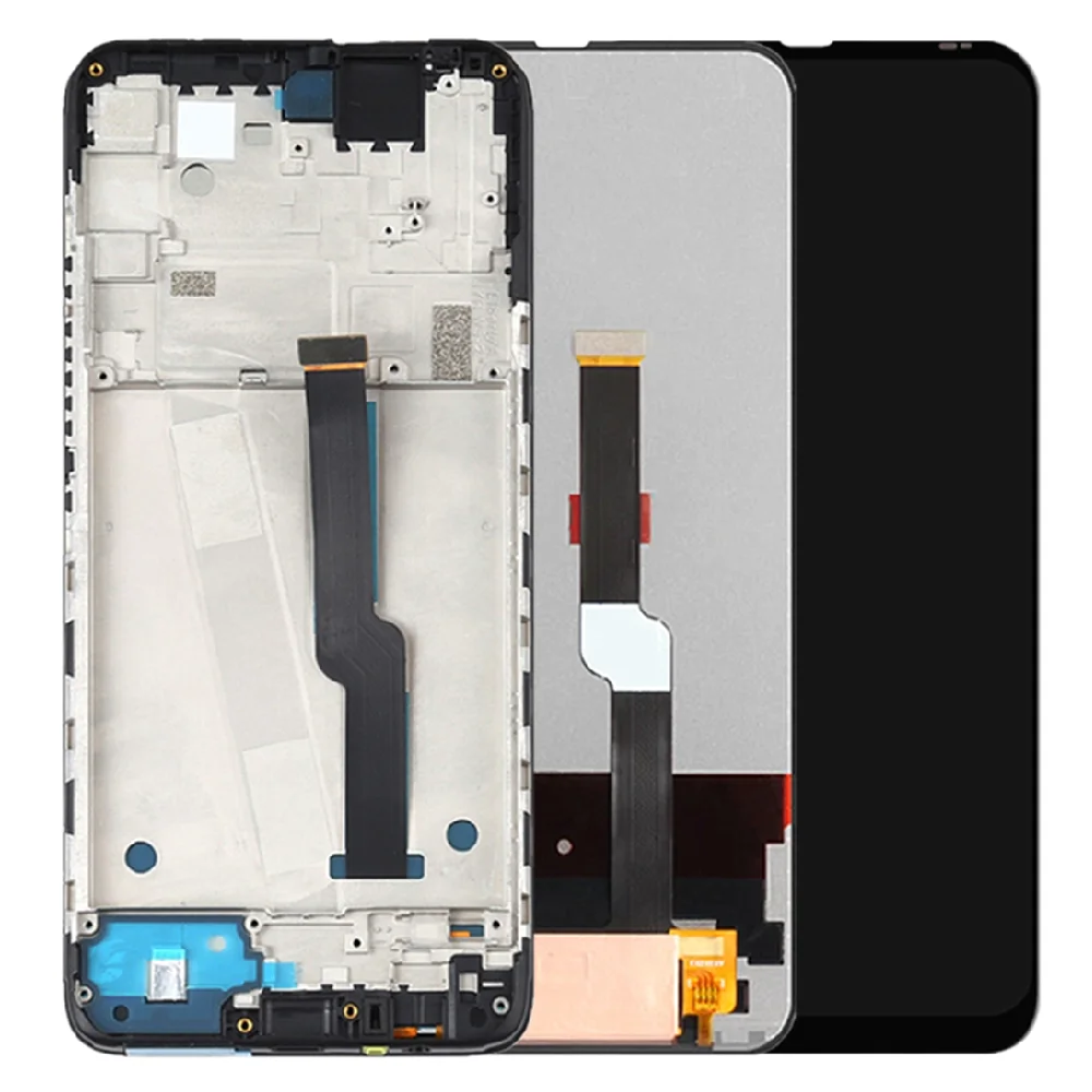 Original For Motorola Moto One Fusion Plus LCD Display Touch Screen Digitizer Assembly With Frame Phone Pantalla One Fusion +