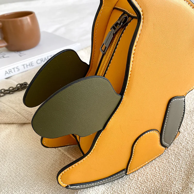 Cute Dinosaur Creativity Strange Fashion Crossbody Bag Custom Gothic Lovely Animal Small Bag Female Bag